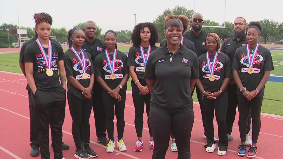 Duncanville HS girls' track team wins state